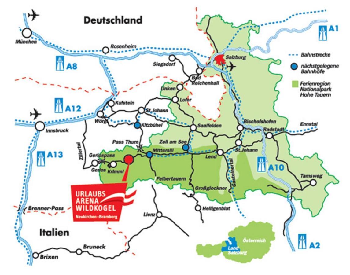 Villa Zeppelin - App Aquamarin Bramberg am Wildkogel Kültér fotó